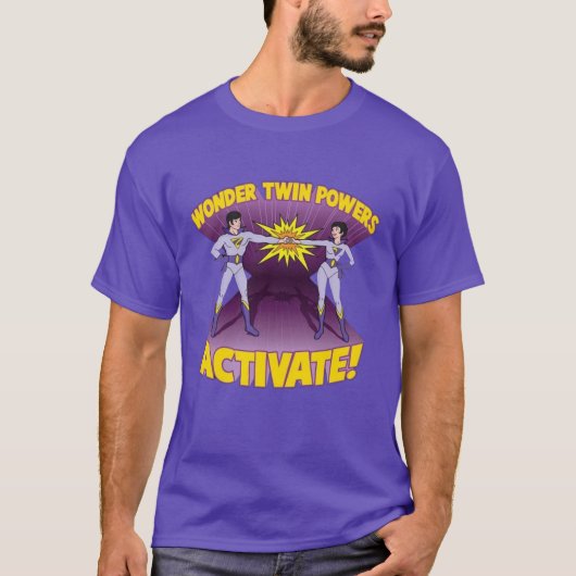 Wonder Twins T-shirt (Voorkant)