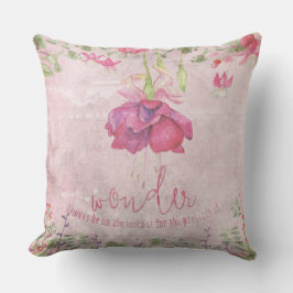 Wonder- Typografie & Illustratie Buitenkussen