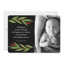 Wonder van de Holiday Sason-fotokaart