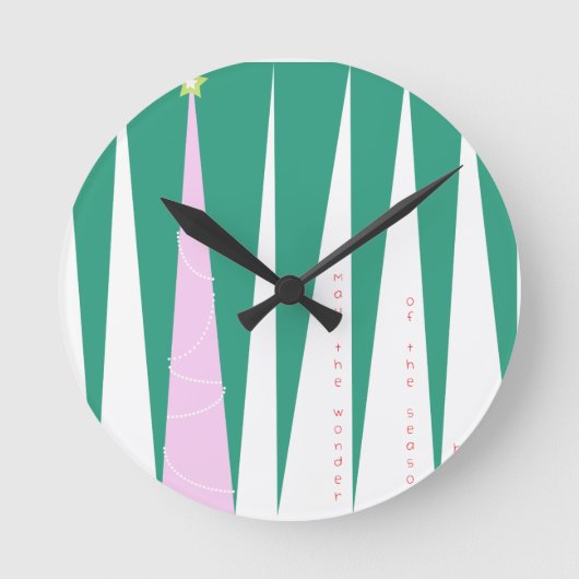 Wonder van de Kerstboom van het Seizoen Ronde Klok (Voorkant)