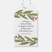 Wonder van het cadeautje voor vakantieverraad labe cadeaulabel (Voorkant)