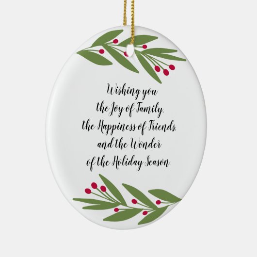 Wonder van het Vakantie Seizoen Ornament (Rechts)