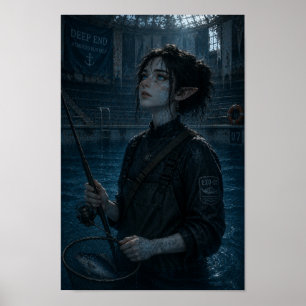 Wonder / Visvrouw / Zwembad Poster