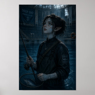 Wonder / Visvrouw / Zwembad Poster
