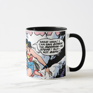Wonder-vrouw met een Wonder-meisje Mok