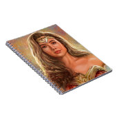 wonder vrouwen Geïnspireerd Notitieboek (Rechterzijde)