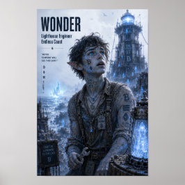 Wonder / Vuurtoreningenieur / Eindeloze Kust Poster