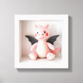 Wonder Wall Art Dragon Delight Canvas Afdruk (Voorkant)