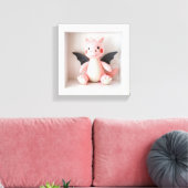 Wonder Wall Art Dragon Delight Canvas Afdruk (Insitu (Woonkamer))