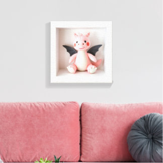 Wonder Wall Art Dragon Delight Canvas Afdruk