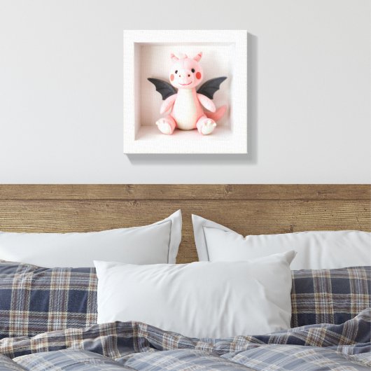 Wonder Wall Art Dragon Delight Canvas Afdruk (Insitu (Slaapkamer))