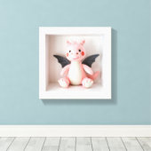 Wonder Wall Art Dragon Delight Canvas Afdruk (Insitu (Houten vloer))