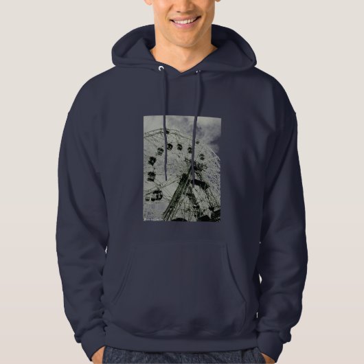 Wonder Wheel Adult Hoodie Sweatshirt (Voorkant)