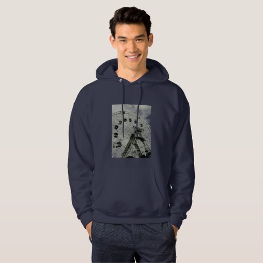 Wonder Wheel Adult Hoodie Sweatshirt (Voorkant volledig)