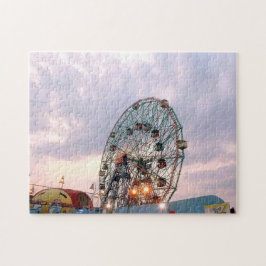 'Wonder Wheel at Twilight' Jigsaw Puzzel