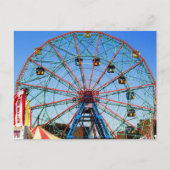 Wonder Wheel - Coney Island, NYC briefkaart (Voorkant)