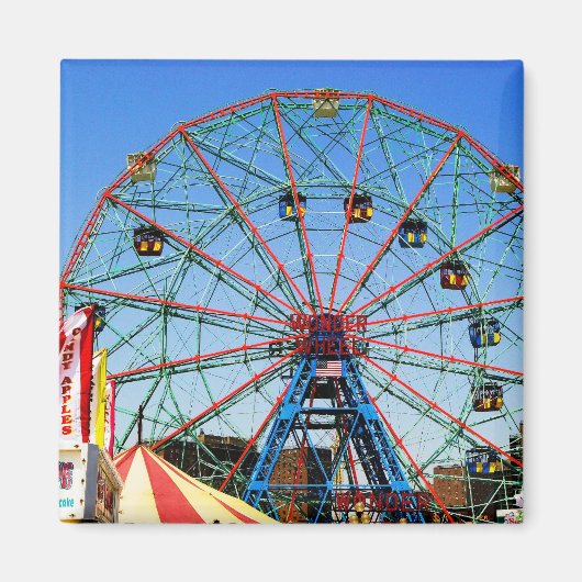 Wonder Wheel - Coney Island, NYC magneet (Voorkant)
