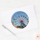 Wonder Wheel - Coney Island, NYC sticker (Envelop)