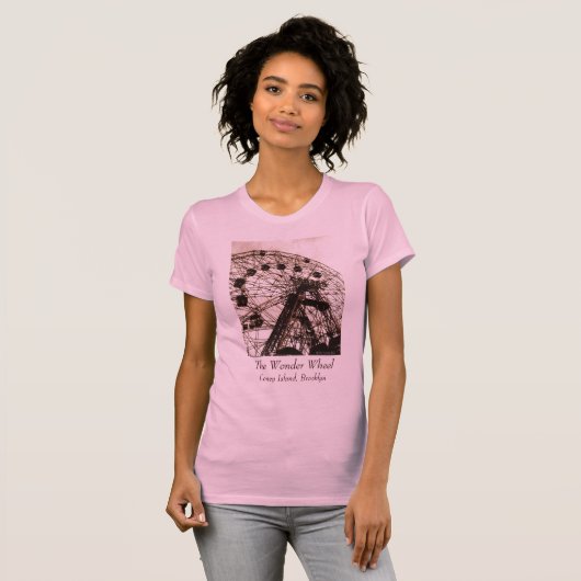 Wonder Wheel Dames T-shirt (Voorkant volledig)