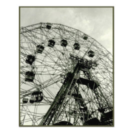 'Wonder Wheel' Fotoprint Foto Afdruk
