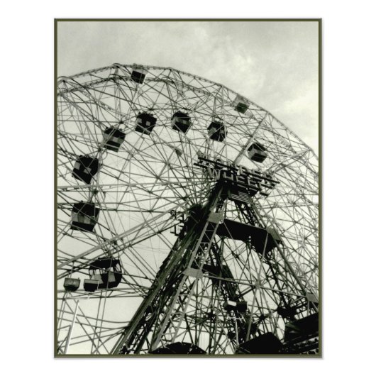 'Wonder Wheel' Fotoprint Foto Afdruk (Voorkant)