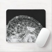 Wonder Wheel in Night Mousepad Muismat (Met muis)