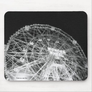 Wonder Wheel in Night Mousepad Muismat