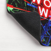 'Wonder Wheel Neon' Mousepad Muismat (Hoek)