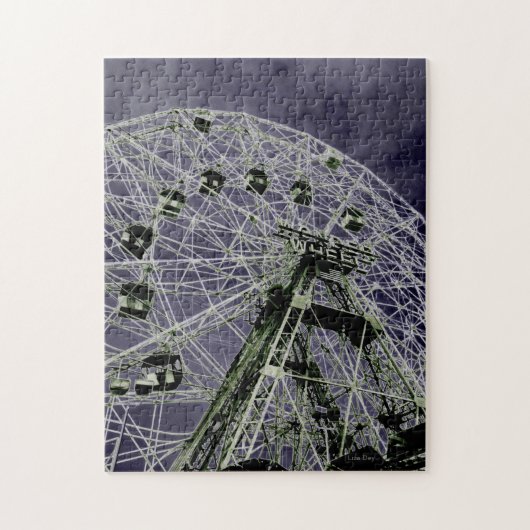 Wonder Wheel Psychedelic Jigsaw Puzzle Legpuzzel (Verticaal)