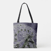 Wonder Wheel Psychedelic Tote Bag (Achterkant)