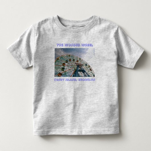 Wonder Wheel Toddler's T-shirt (Voorkant)