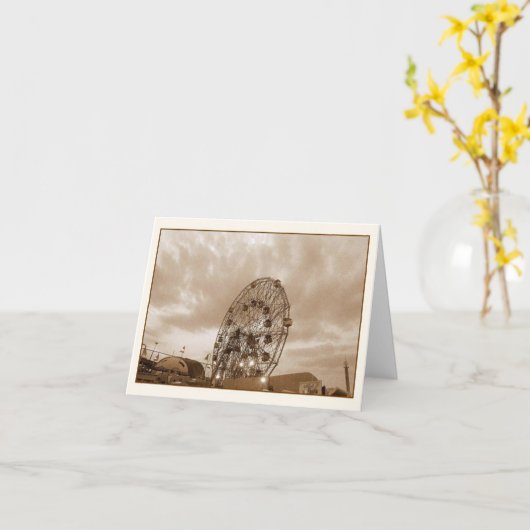 Wonder Wiel bij Kaart van de Nota van de (Gele Bloem)