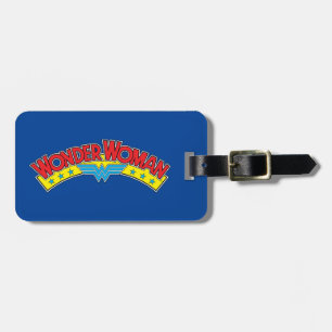 Wonder Woman 1987 Comic Book Logo Bagagelabel