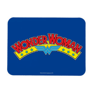 Wonder Woman 1987 Comic Book Logo Magneet