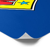 Wonder Woman 1987 Comic Book Logo Poster (Hoek)