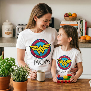 Wonder Woman   Aangepaste Logo voor cirkels en ste T-shirt