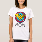 Wonder Woman | Aangepaste Logo voor cirkels en ste T-shirt (Voorkant)