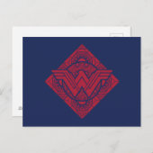 Wonder Woman Amazonian Symbol Briefkaart (Voorkant / Achterkant)
