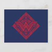 Wonder Woman Amazonian Symbol Briefkaart (Voorkant)