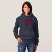 Wonder Woman Amazonian Symbol Hoodie (Voorkant volledig)