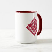 Wonder Woman Amazonian Symbol Mok (Voorkant rechts)