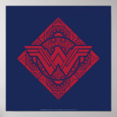 Wonder Woman Amazonian Symbol Poster (Voorkant)
