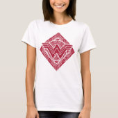 Wonder Woman Amazonian Symbol T-shirt (Voorkant)