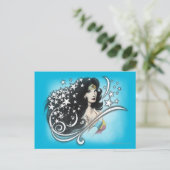 Wonder Woman and Stars Briefkaart (Staand voorkant)