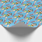 Wonder Woman Arms Crossed Cadeaupapier (Hoek)