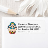 Wonder Woman Arms Crossed Etiket (Insitu)