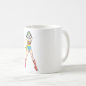 Wonder Woman Arms Crossed Koffiemok (Voorkant rechts)