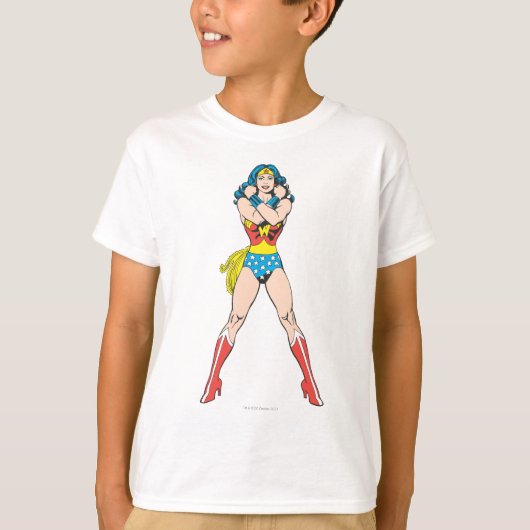 Wonder Woman Arms Crossed T-shirt (Voorkant)