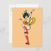 Wonder Woman Arms Razed Briefkaart (Voorkant / Achterkant)