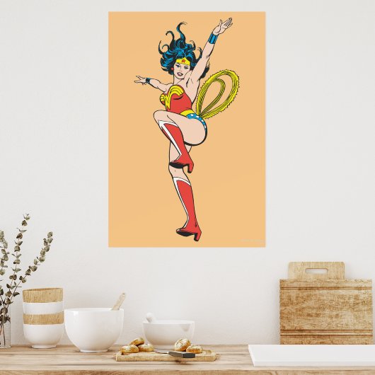 Wonder Woman Arms Razed Poster (Keuken)